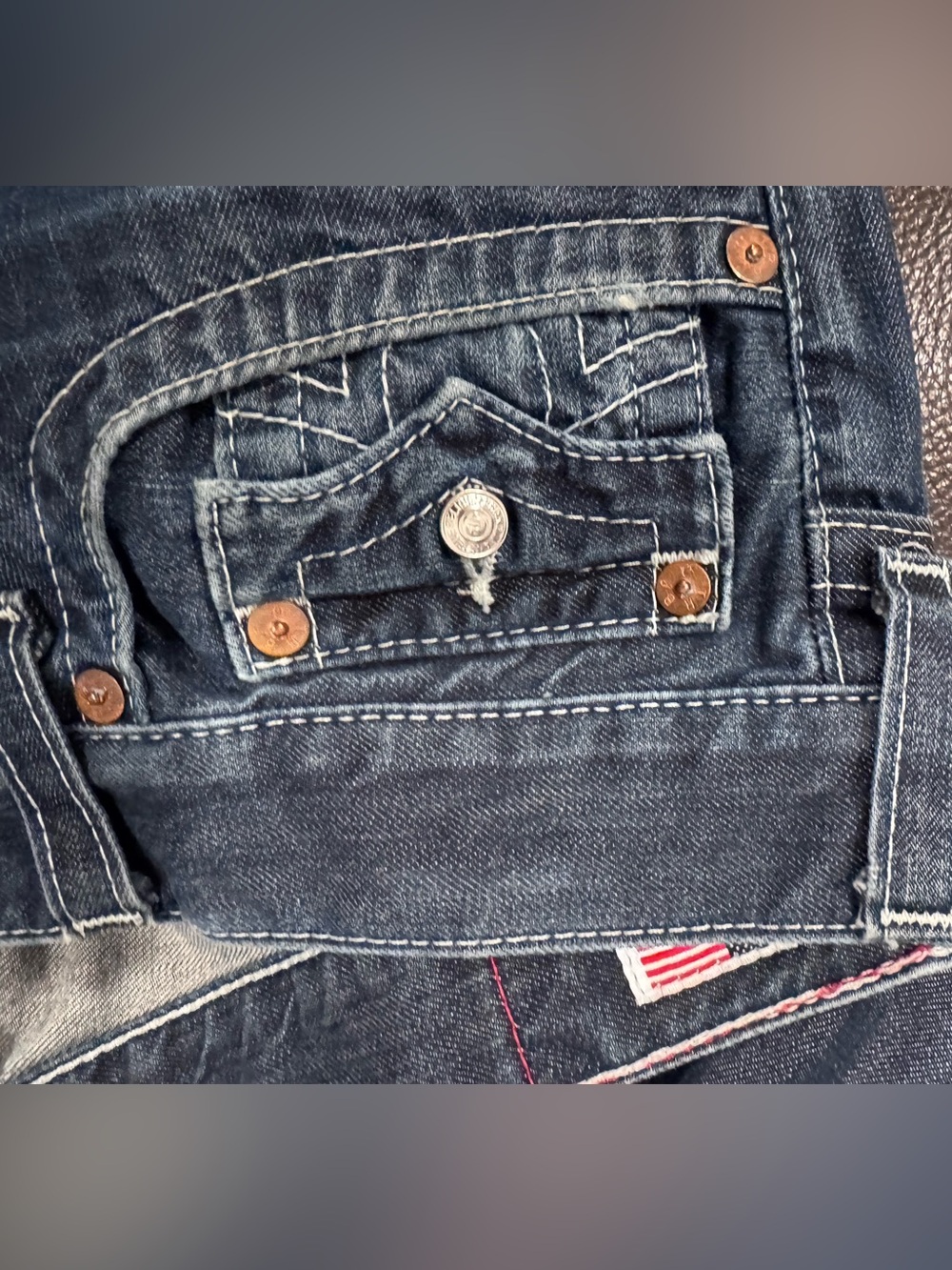 True Religion Men's “Ricky” Jeans 38 - Picture 8 of 9